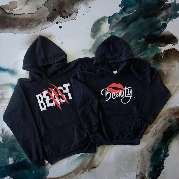 Beauty & the Beast Hoodie Set