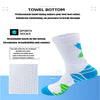 Anti-odor and Anti-slip Compression Running Socks