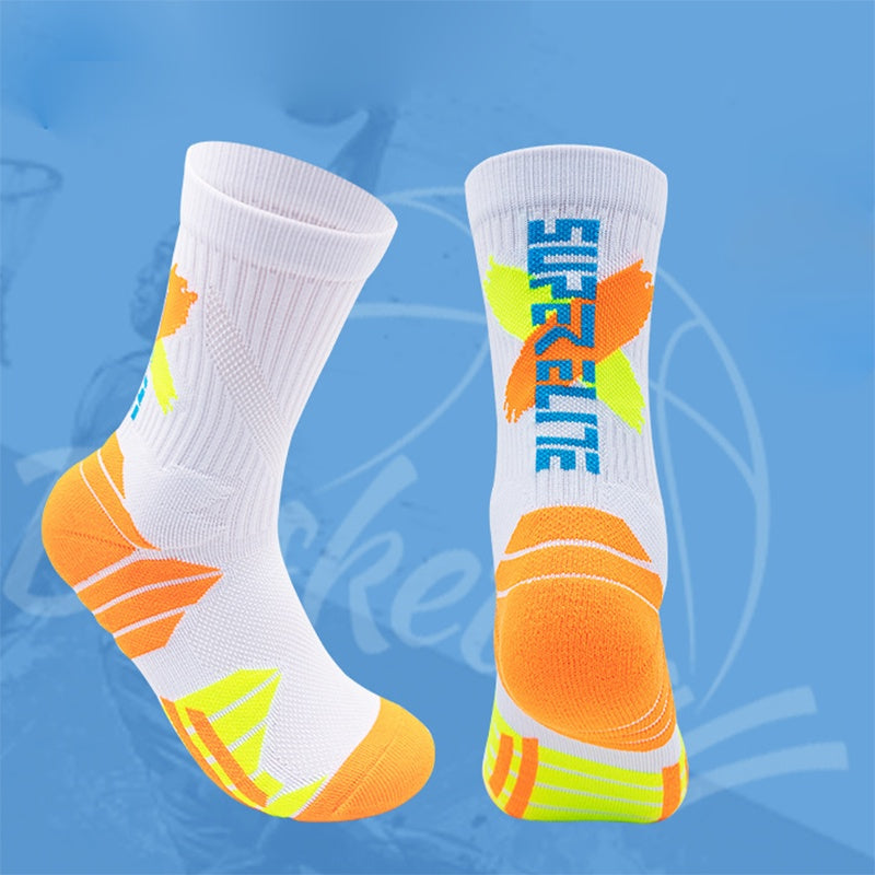 Anti-odor and Anti-slip Compression Running Socks