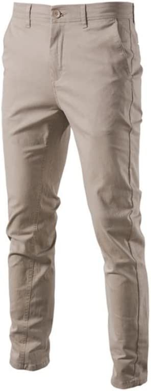 Men's Solid Color Casual Pants