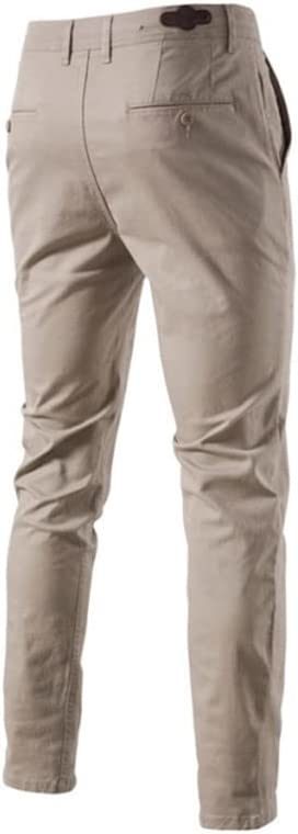 Men's Solid Color Casual Pants