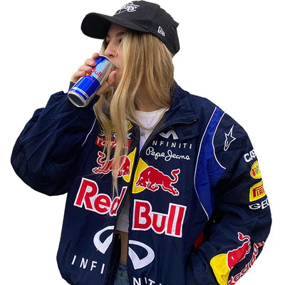 That Blue Bull Racing Bomber Jacket