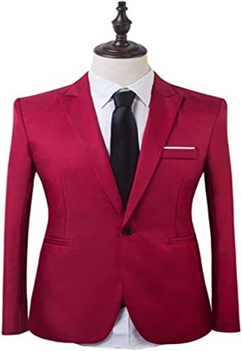 He Solid Two Piece Suit Set